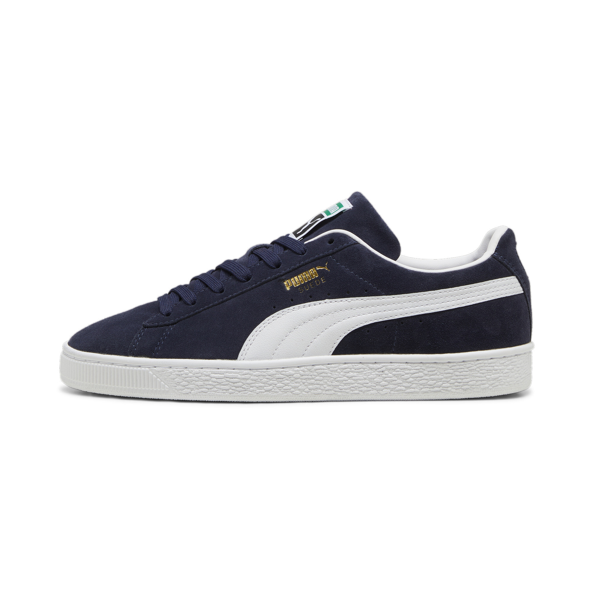 Puma Suede Classic Sneakers Unisex Schuhe | Mit Plain | Navy/White | Größe: 47