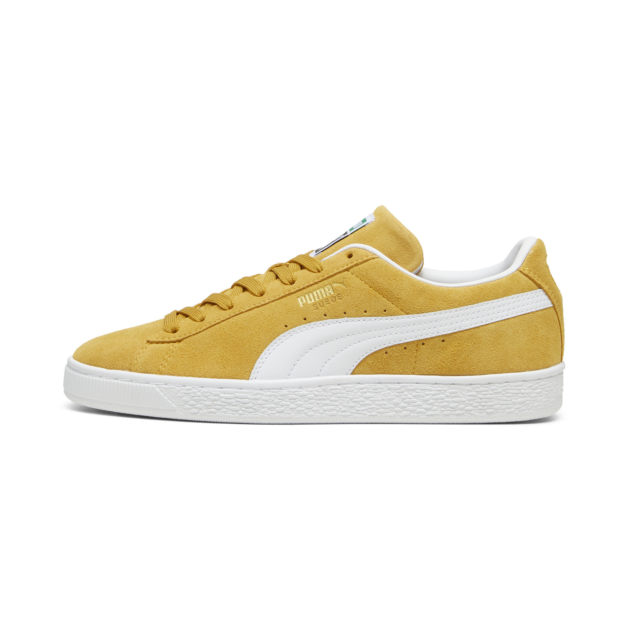 Puma Suede Classic Sneakers Unisex Schuhe | Mit Plain | Amber/White | Größe: 42.5