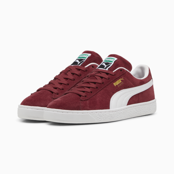 Suede Classic Sneakers Unisex, Team Regal Red-PUMA White, large-MEX