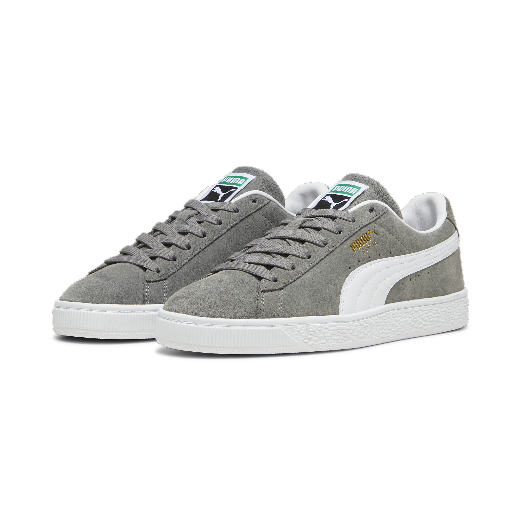 Puma Suede Classic Sneakers Unisex, Gray, Size 38, Shoes