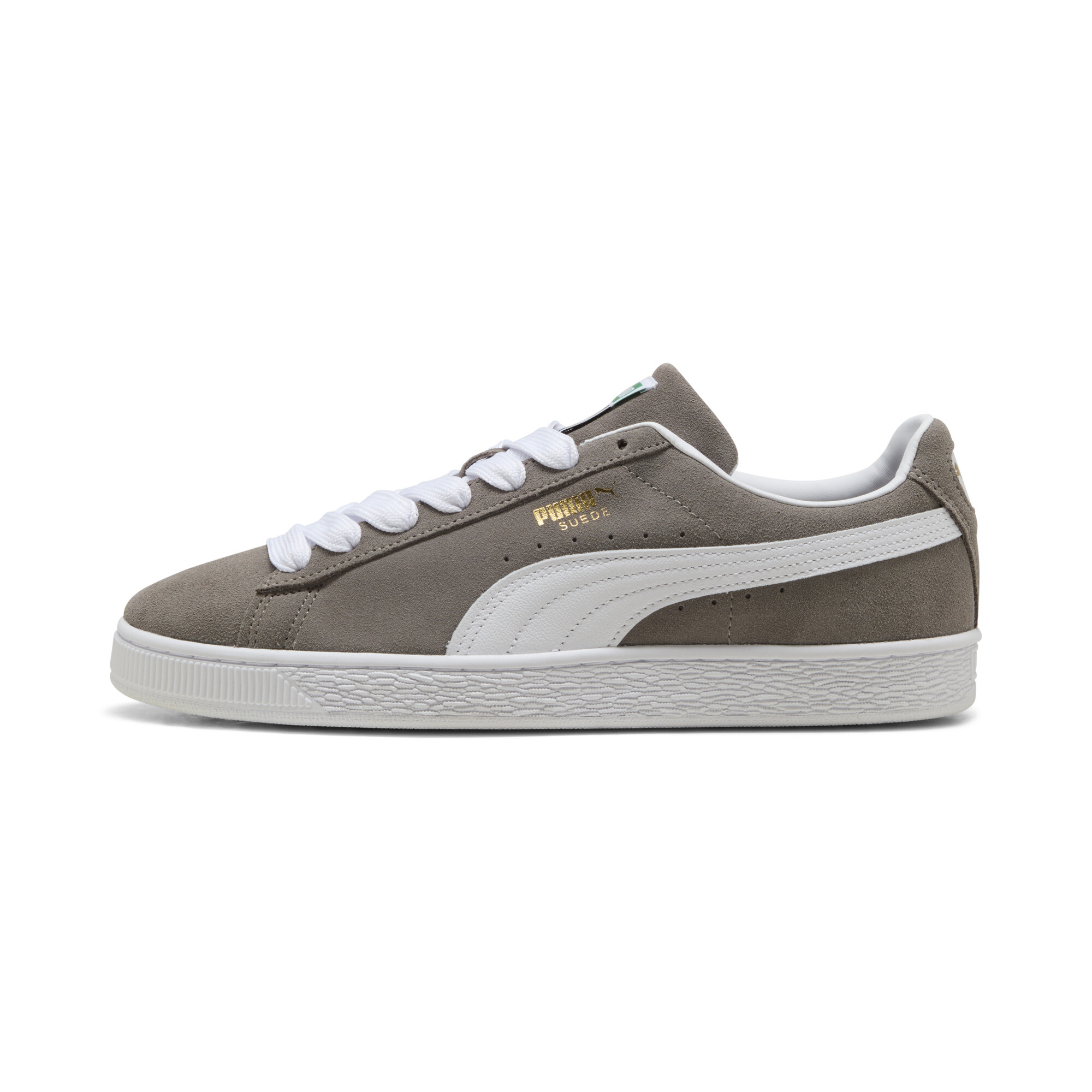 Puma Suede Classic 21 Casual Shoes In Gray