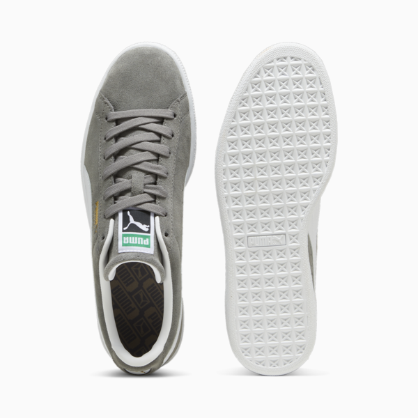 Suede Classic Sneakers Unisex, Cast Iron-PUMA White, large-ZAF