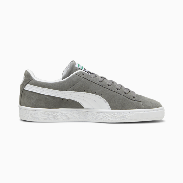 Suede Classic Sneakers Unisex, Cast Iron-PUMA White, large-ZAF
