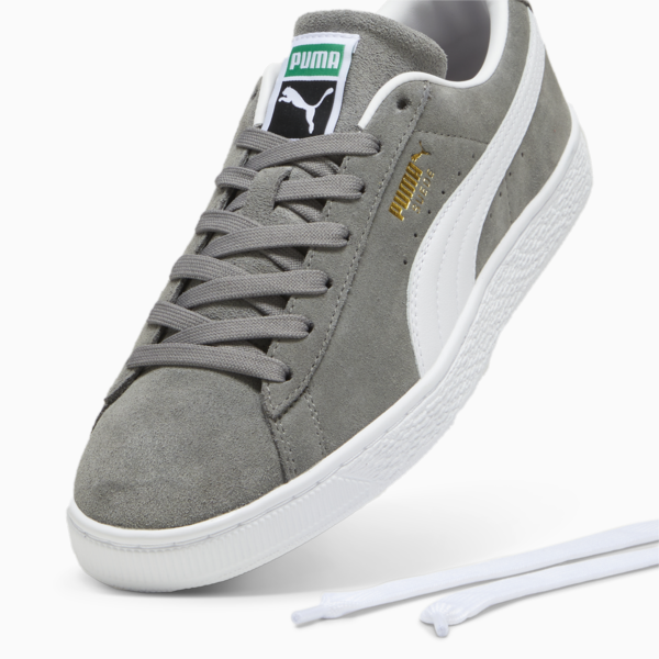 Zapatillas Suede Classic, Cast Iron-PUMA White, large-ARG
