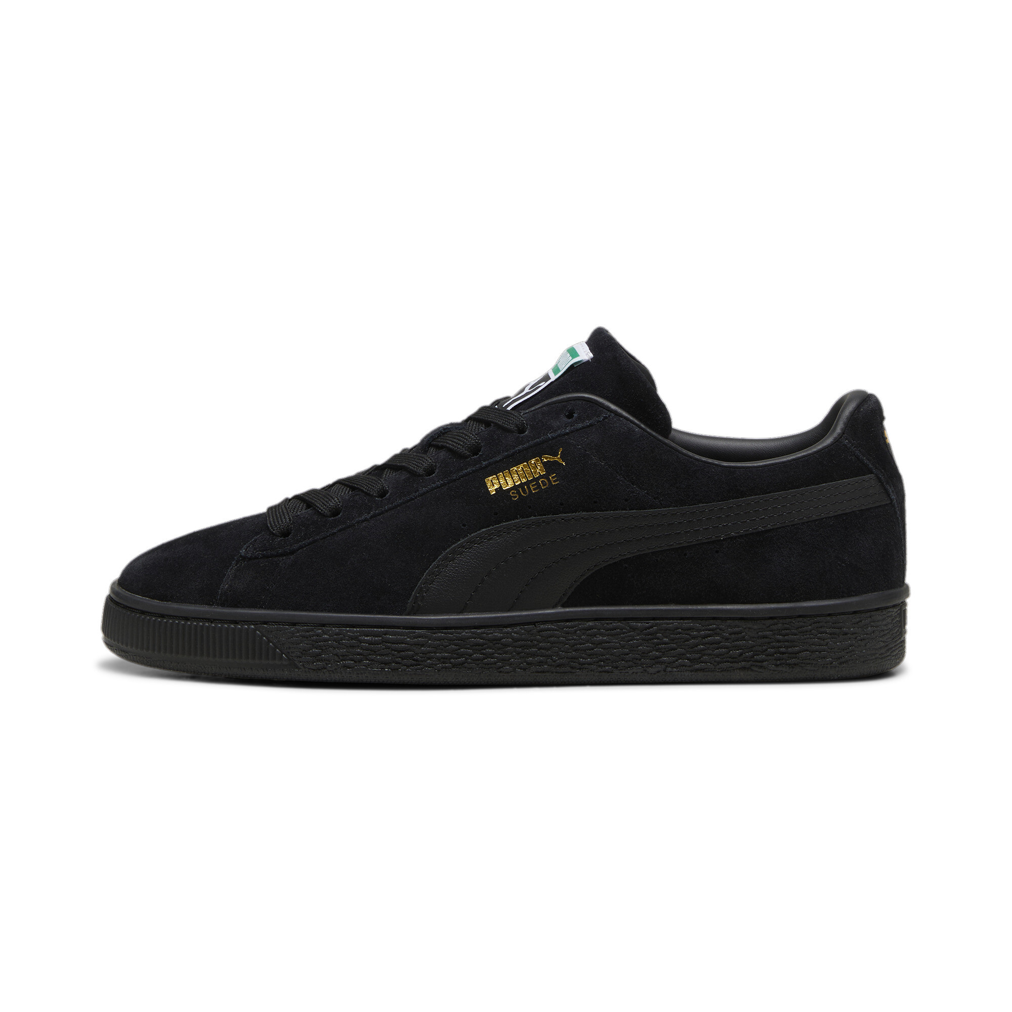 Puma Suede Classic Sneakers Unisex, Black, Size 40.5, Shoes