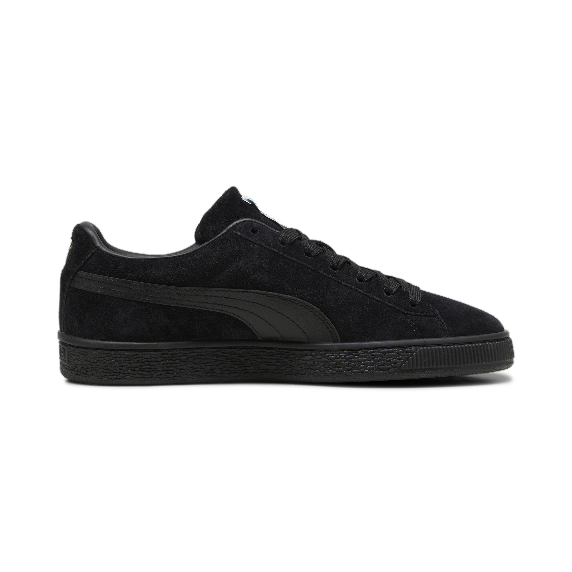 Puma Suede Classic Sneakers Unisex, Black, Size 40.5, Shoes