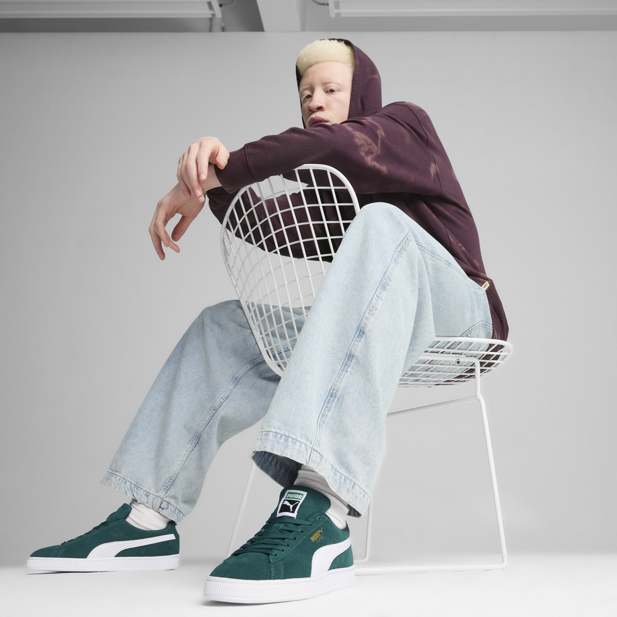 PUMA Suede Classic sneakers unisex, Wit, Maat 39 thumbnail 7