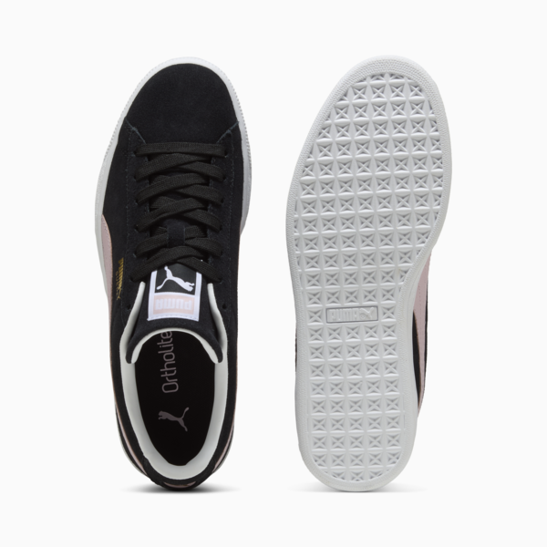 Suede Classic Sneakers Unisex, PUMA Black-Rose Mauve, large-ZAF