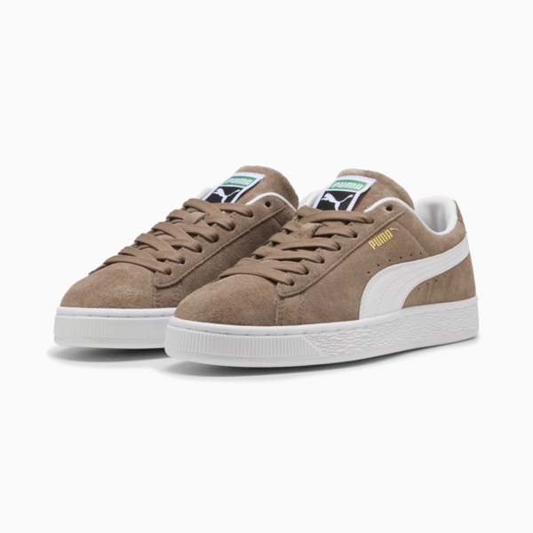 Zapatillas Suede Classic, Totally Taupe-PUMA White, large-ARG