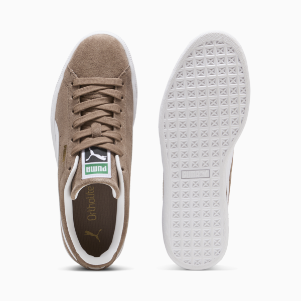 Zapatillas Suede Classic, Totally Taupe-PUMA White, large-ARG