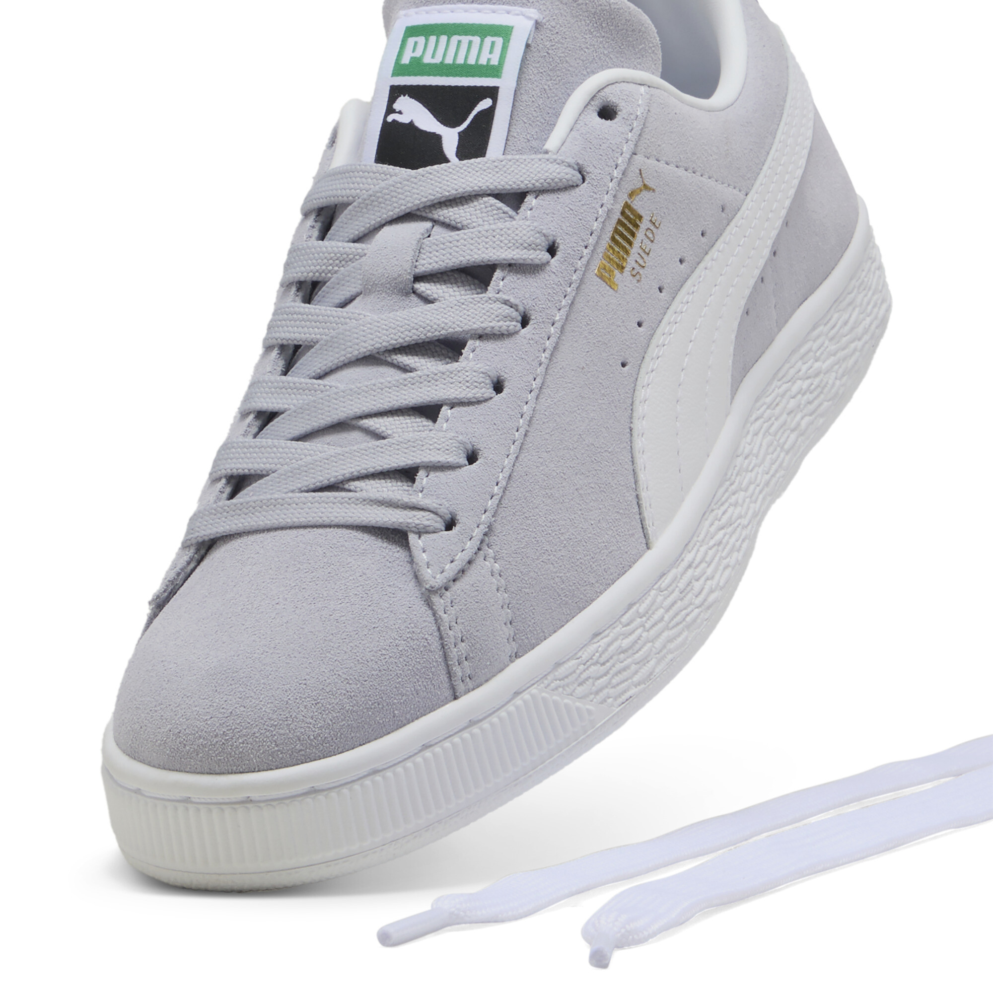 PUMA Suede Classic sneakers unisex, Wit, Maat 38 thumbnail 2