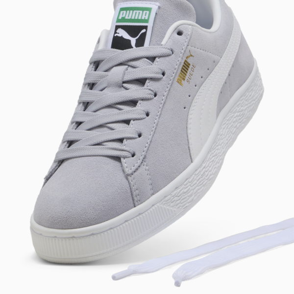 Suede Classic Sneakers Unisex, Cool Weather-PUMA White, large-ZAF