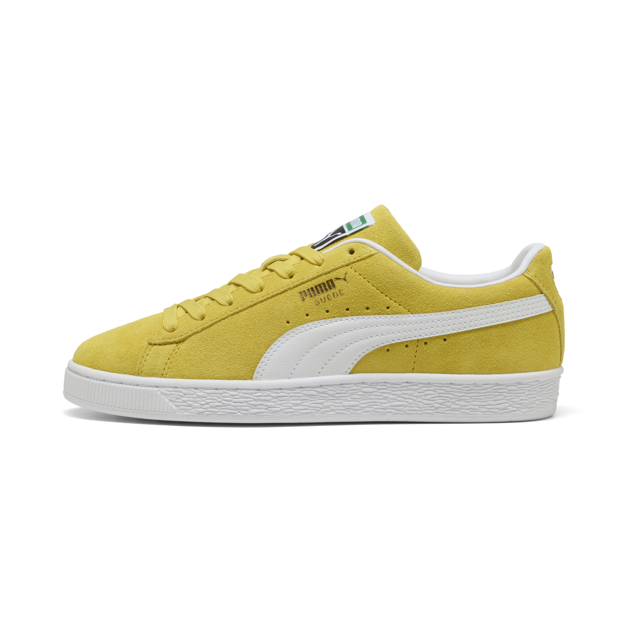 PUMA Suede Classic Sneakers in Yellow, Size 9