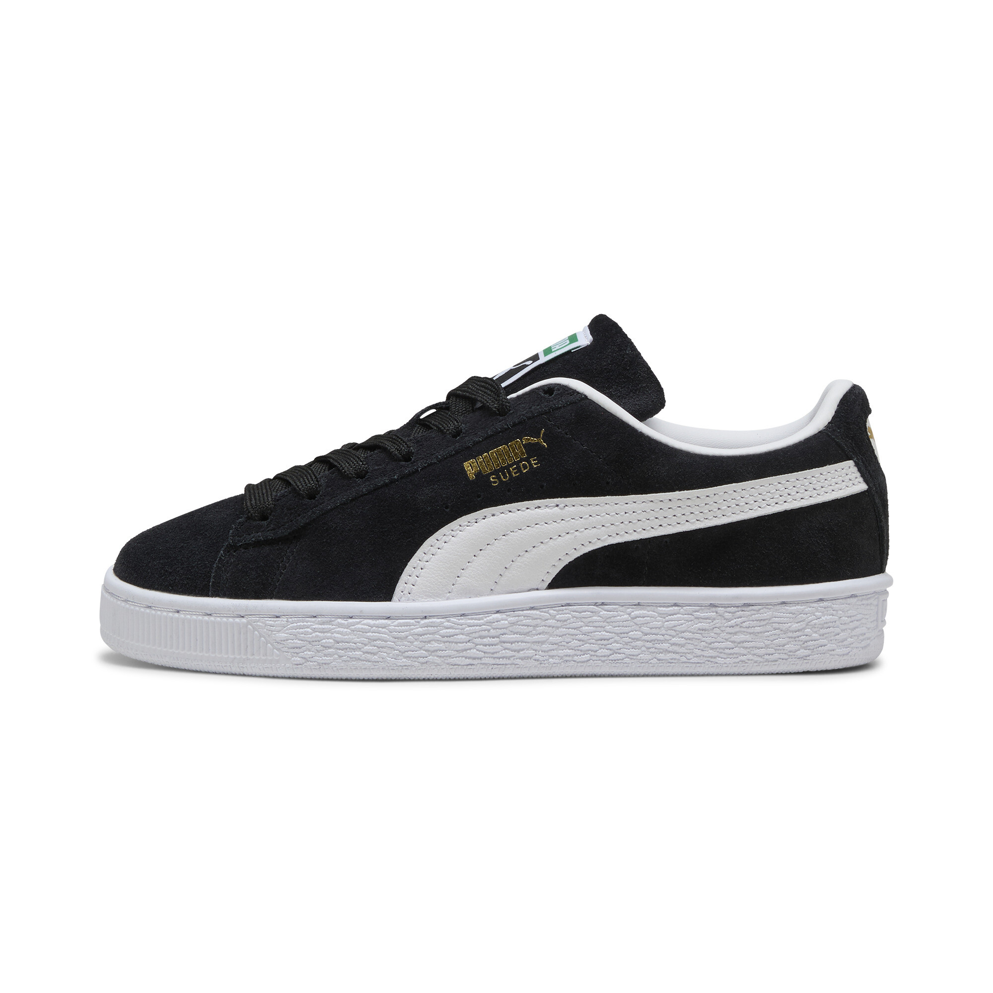 Puma Suede Classic Sneakers Youth, Black, Size 35.5, Shoes