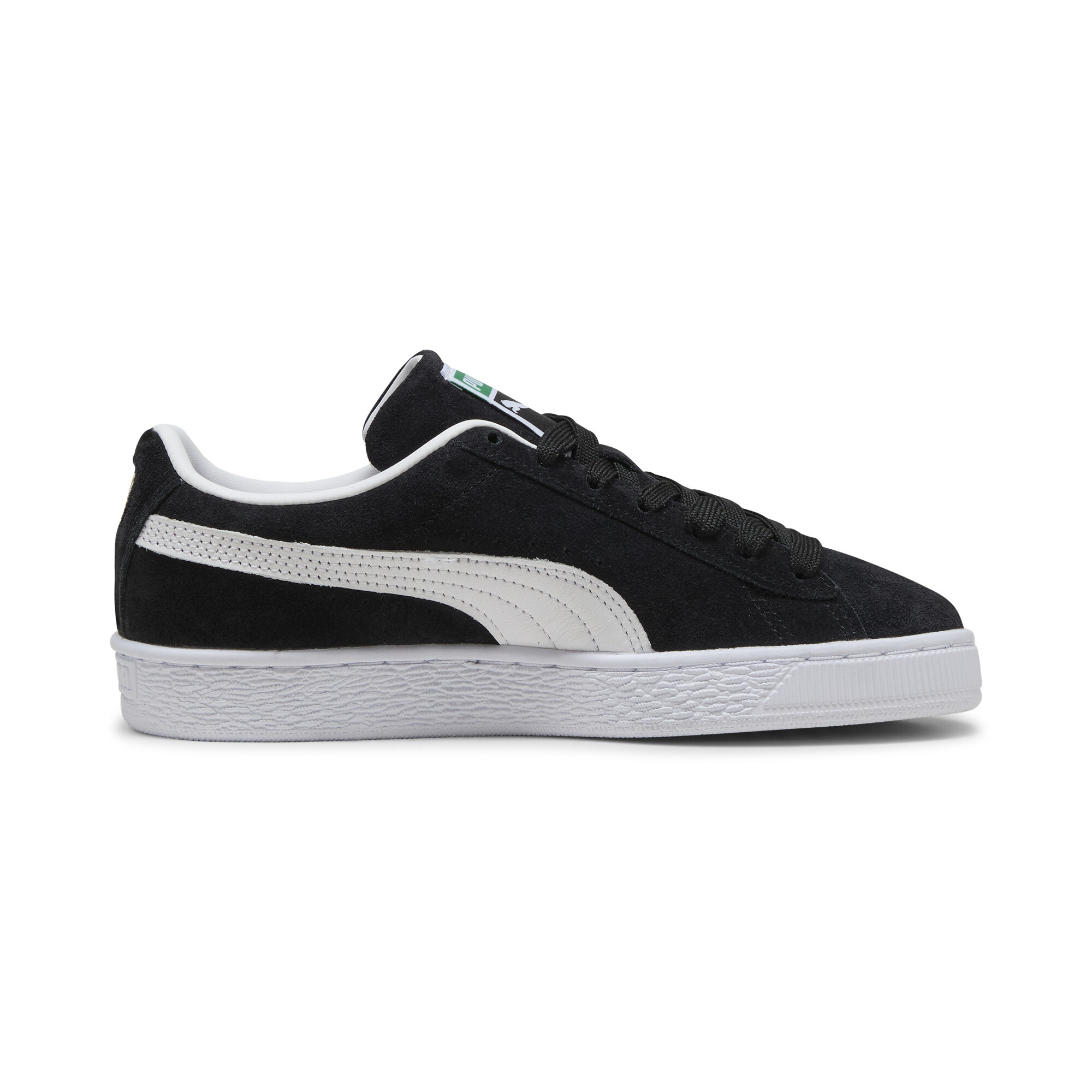 Puma Suede Classic Sneakers Youth, Black, Size 35.5, Shoes