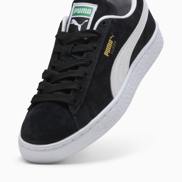 Suede Classic Sneakers Youth, PUMA Black-PUMA White, large-MEX