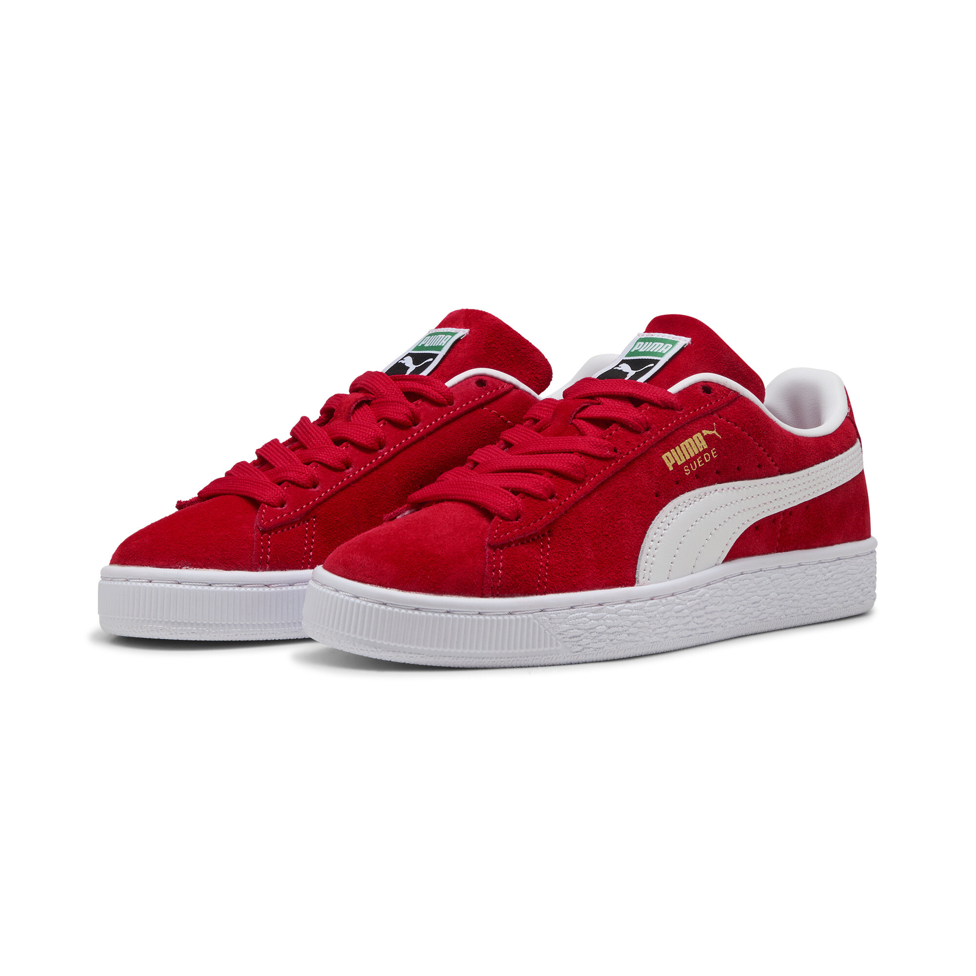 Puma Suede Classic Sneakers Youth, Red, Size 37.5, Shoes