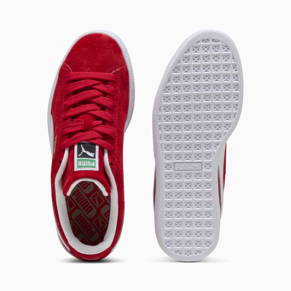 Tenis Suede Classic para adolescentes, For All Time Red-PUMA White, large-MEX