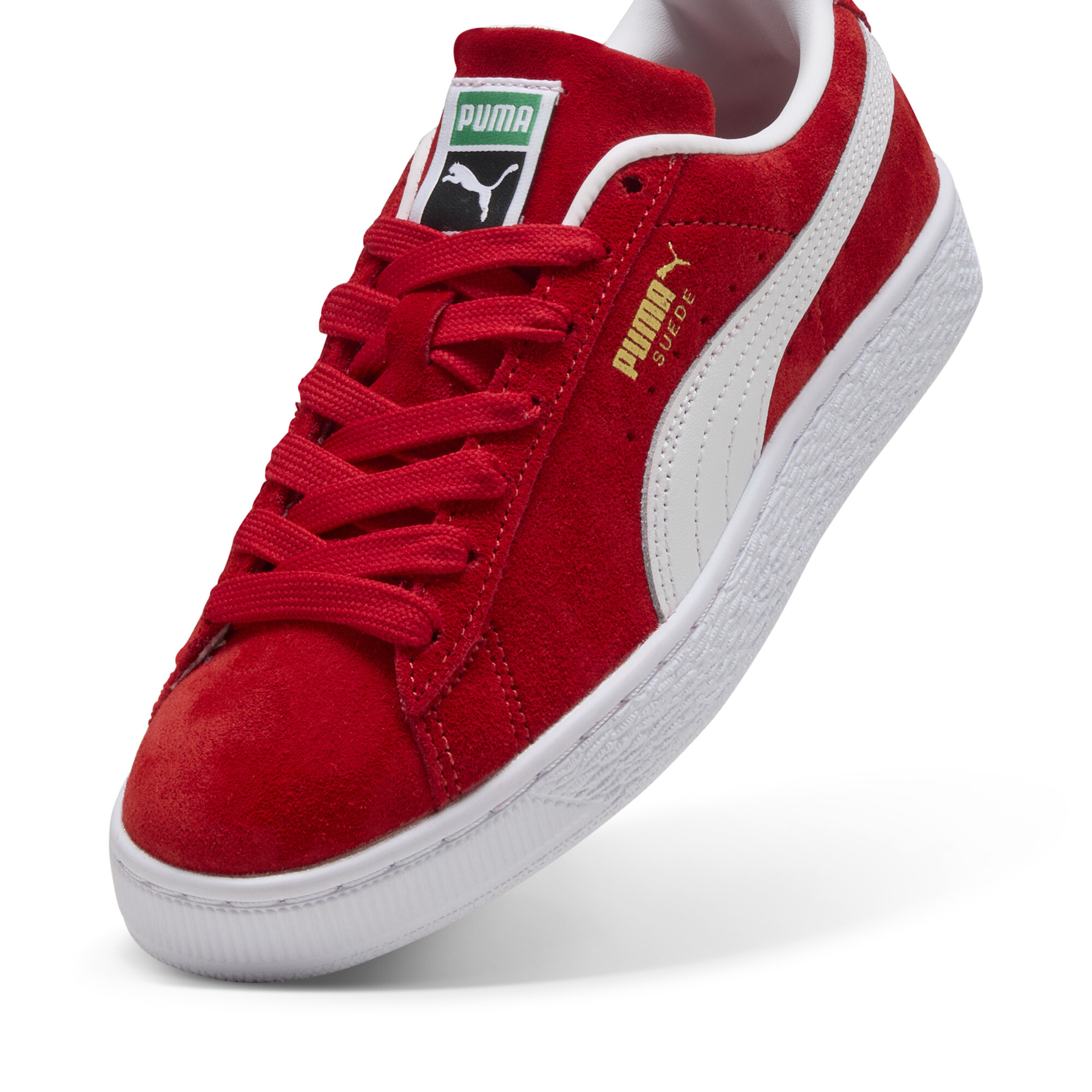 Puma Suede Classic Sneakers Youth, Red, Size 37.5, Shoes