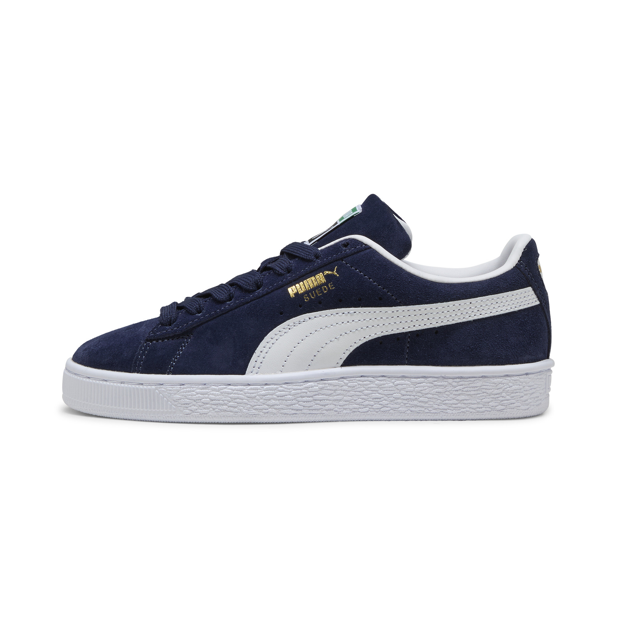 Puma Suede Classic Sneakers Teenager Schuhe Für Für Kinder | Navy/White | Größe: 38