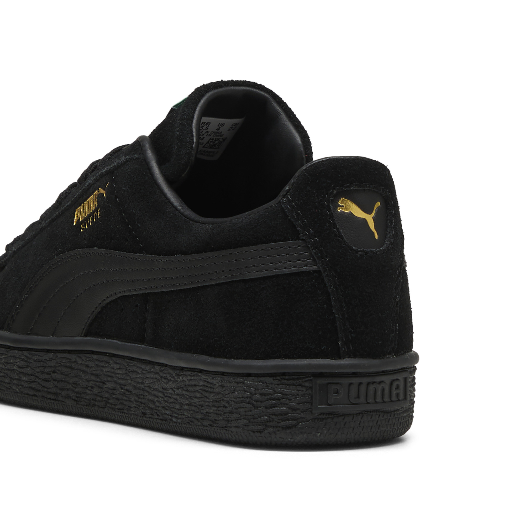 PUMA Suède Classic sneakers, Zwart, Maat 35,5 thumbnail 5