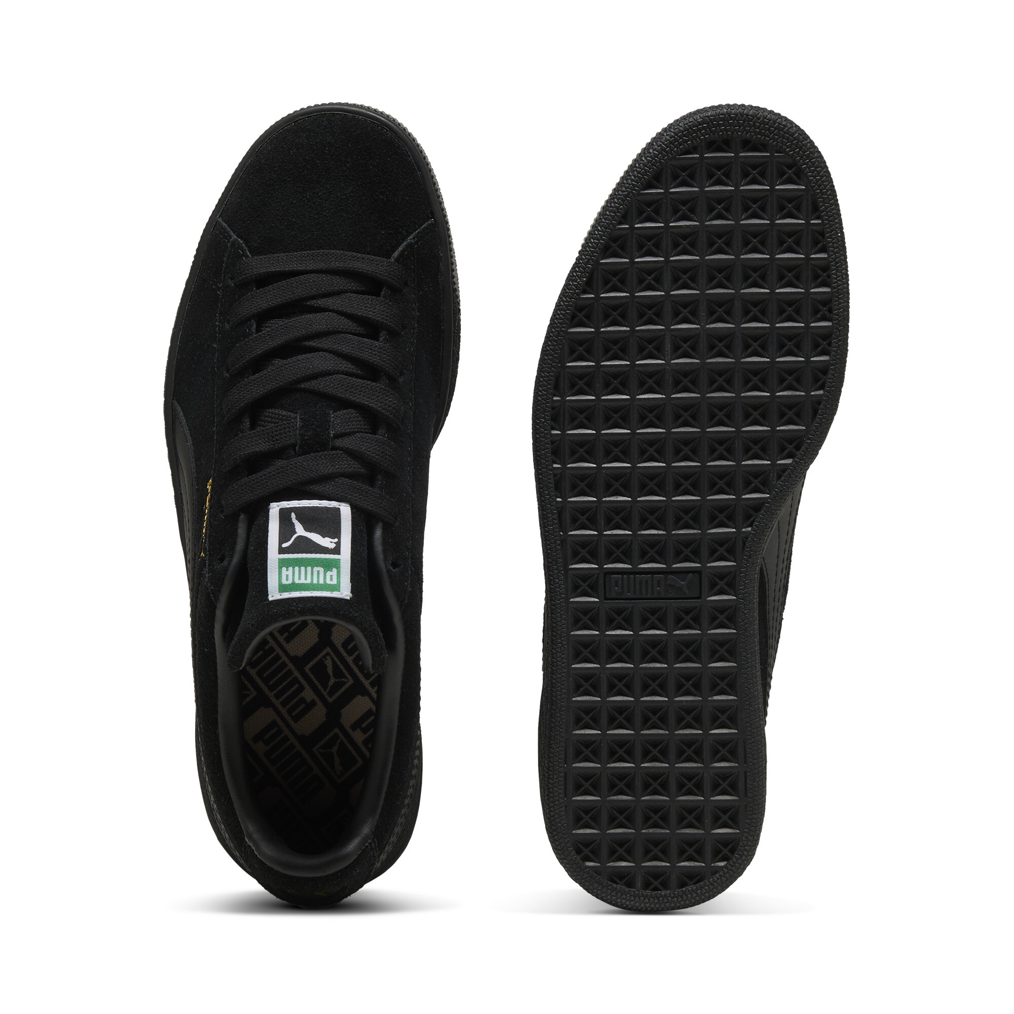 PUMA Suède Classic sneakers, Zwart, Maat 35,5 thumbnail 4