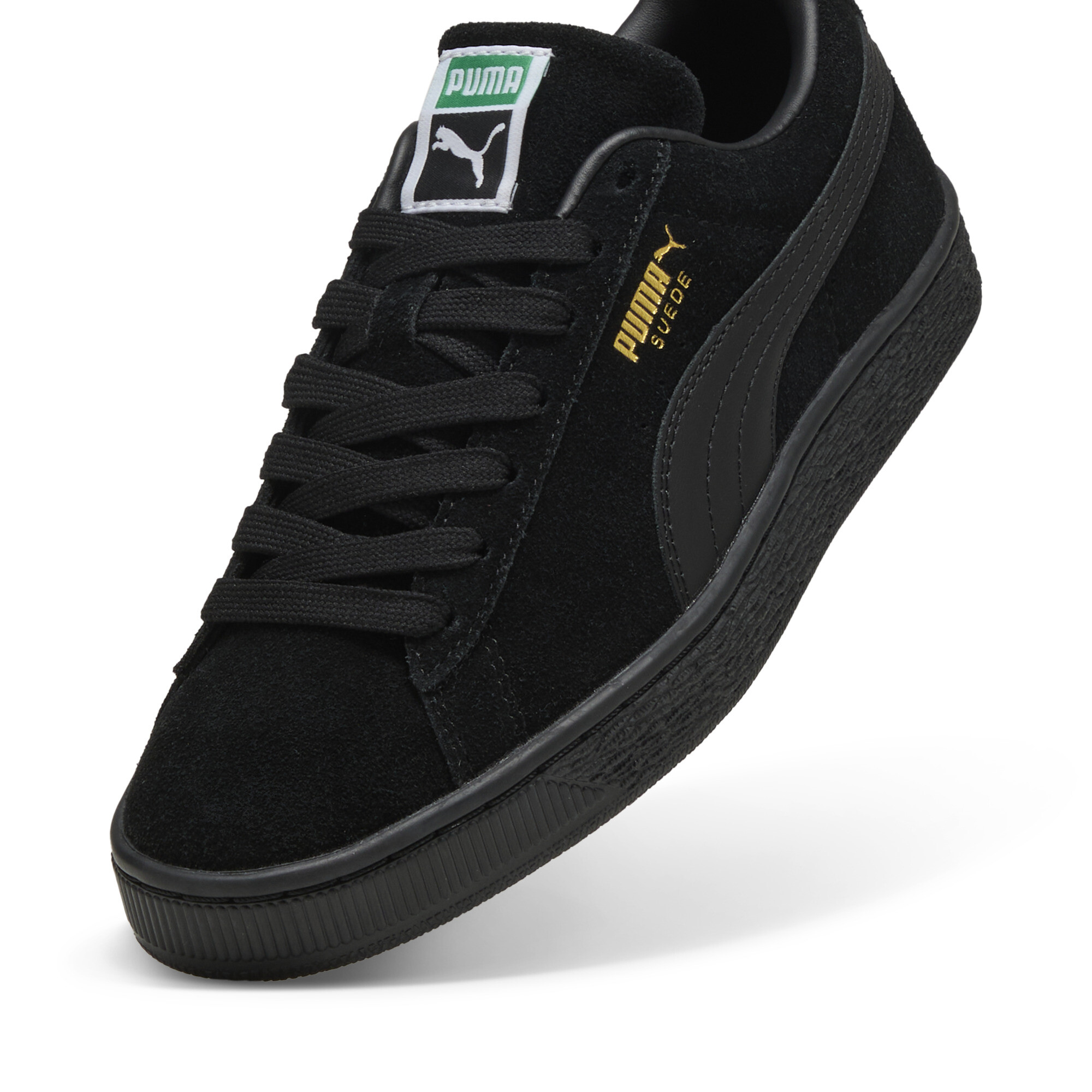 PUMA Suède Classic sneakers, Zwart, Maat 35,5 thumbnail 2