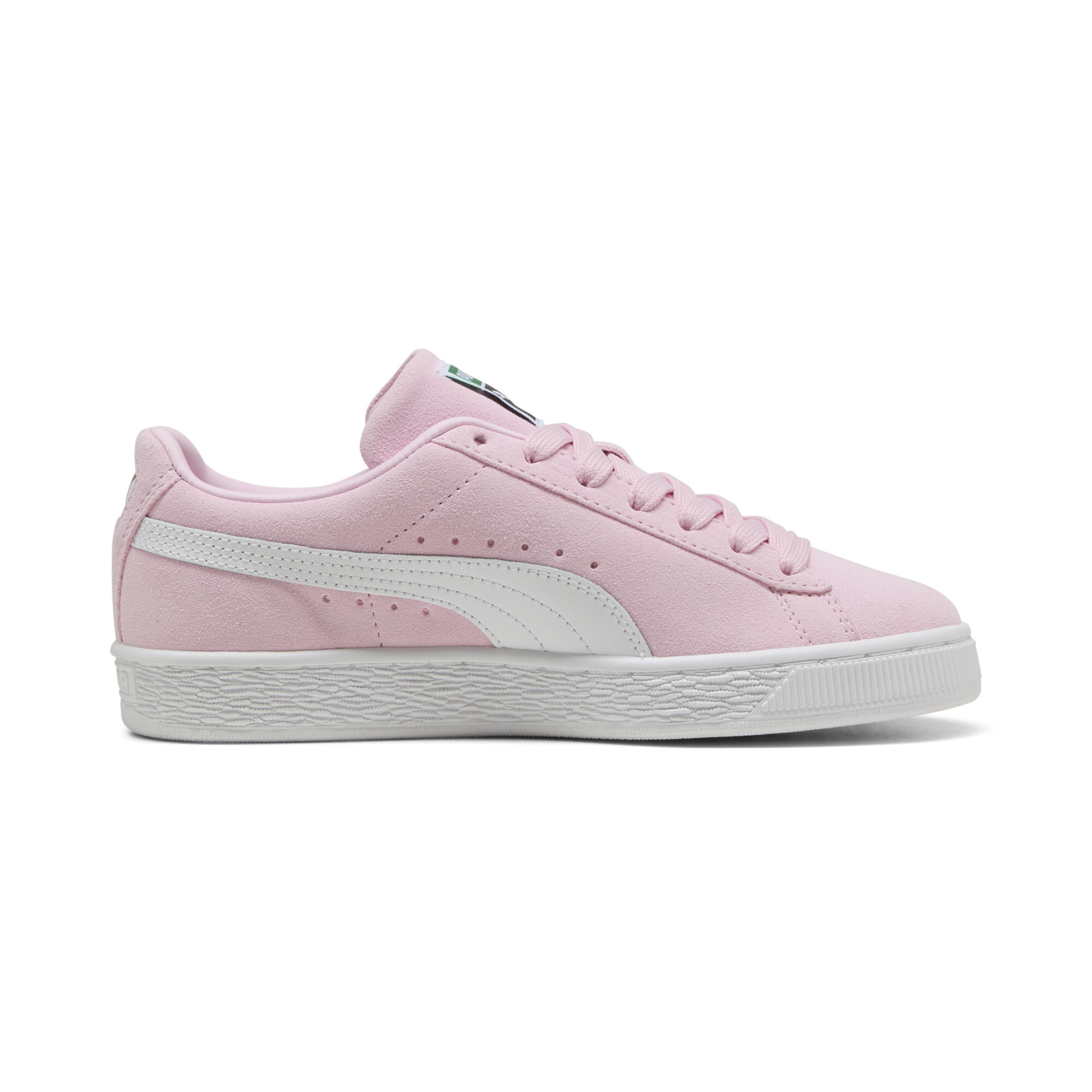 PUMA Suède Classic sneakers, Roze/Wit, Maat 35,5 thumbnail 3