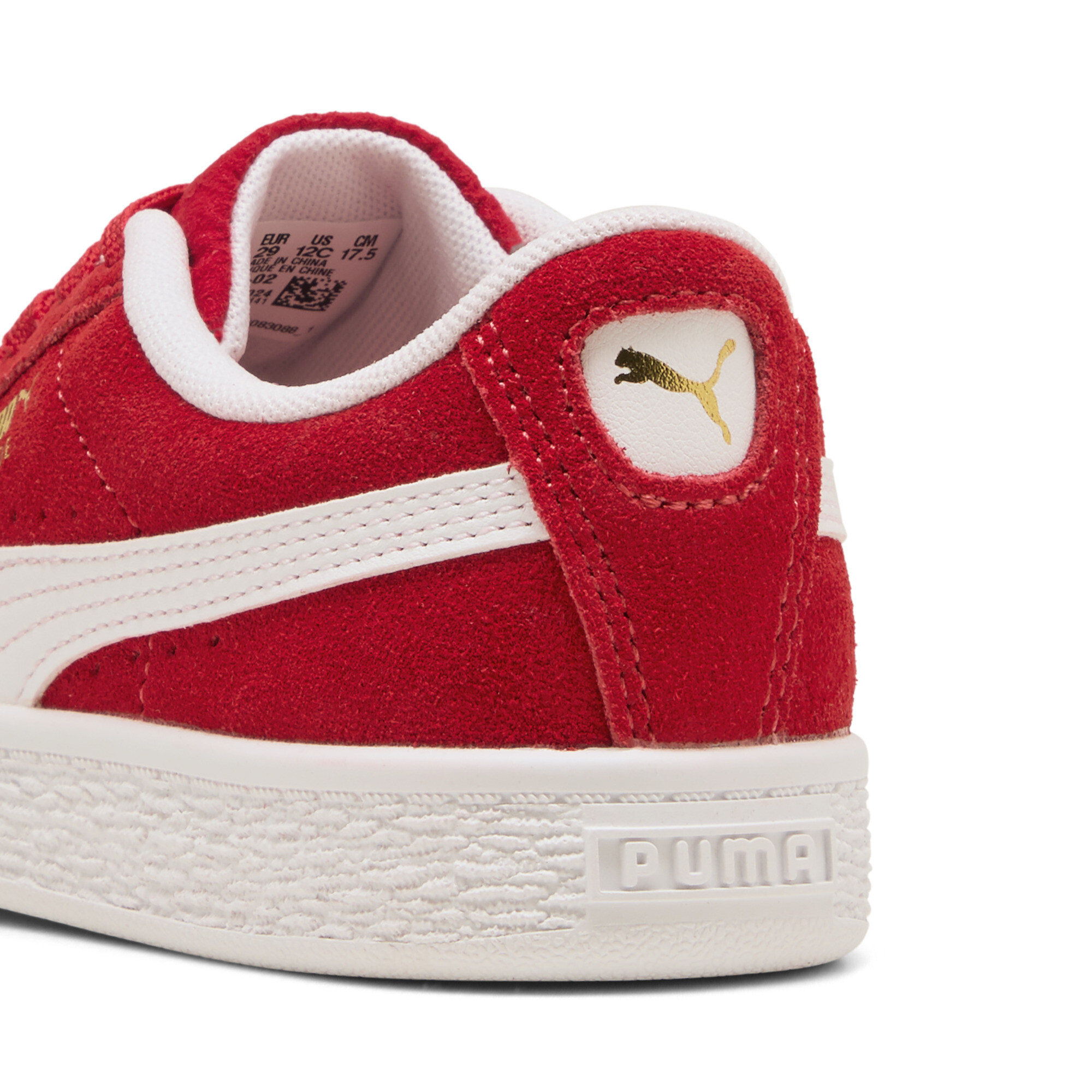 PUMA Suède Classic sneakers, Rood/Wit, Maat 32 thumbnail 5