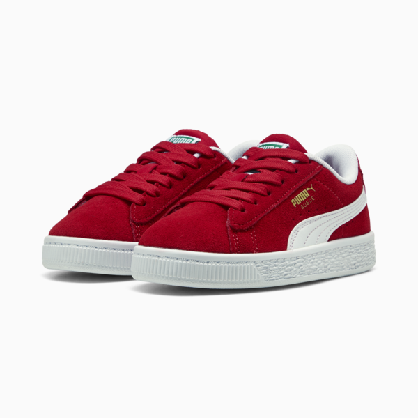 Tenis para niños Suede Classic, For All Time Red-PUMA White, large-MEX