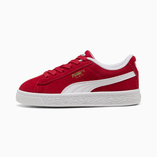 Suede Classic Sneakers Kids, For All Time Red-PUMA White, large-ZAF