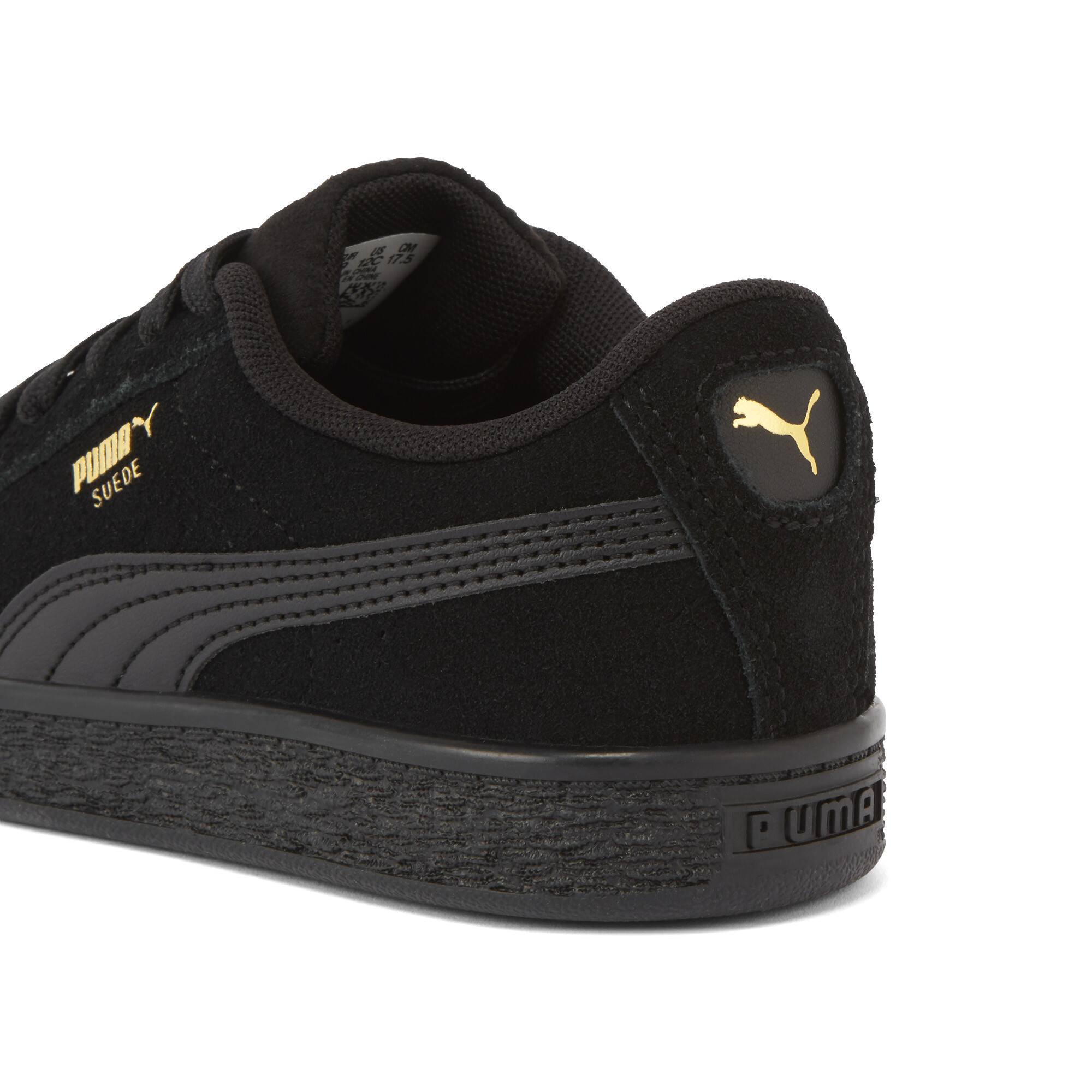 PUMA Suède Classic sneakers, Zwart, Maat 31,5 thumbnail 5