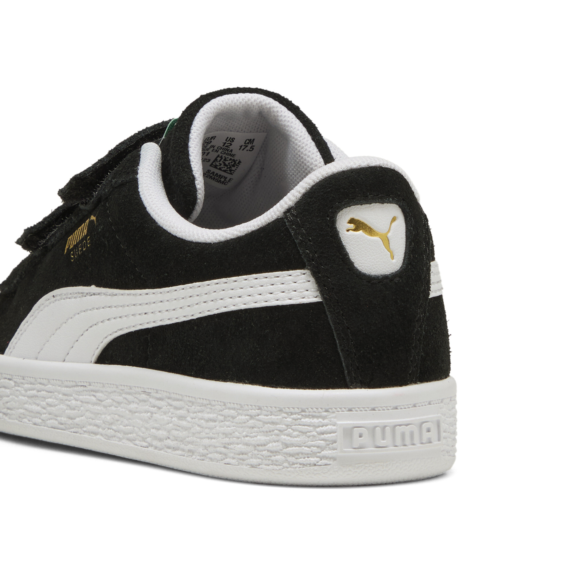 PUMA Suede Classics sneakers, Zwart/Wit, Maat 30 thumbnail 5