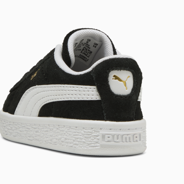 Suede Classic Sneakers Toddler, PUMA Black-PUMA White, large-ZAF