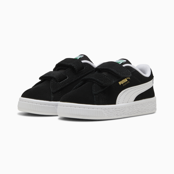 Tenis Suede Classic para niños, PUMA Black-PUMA White, large-MEX