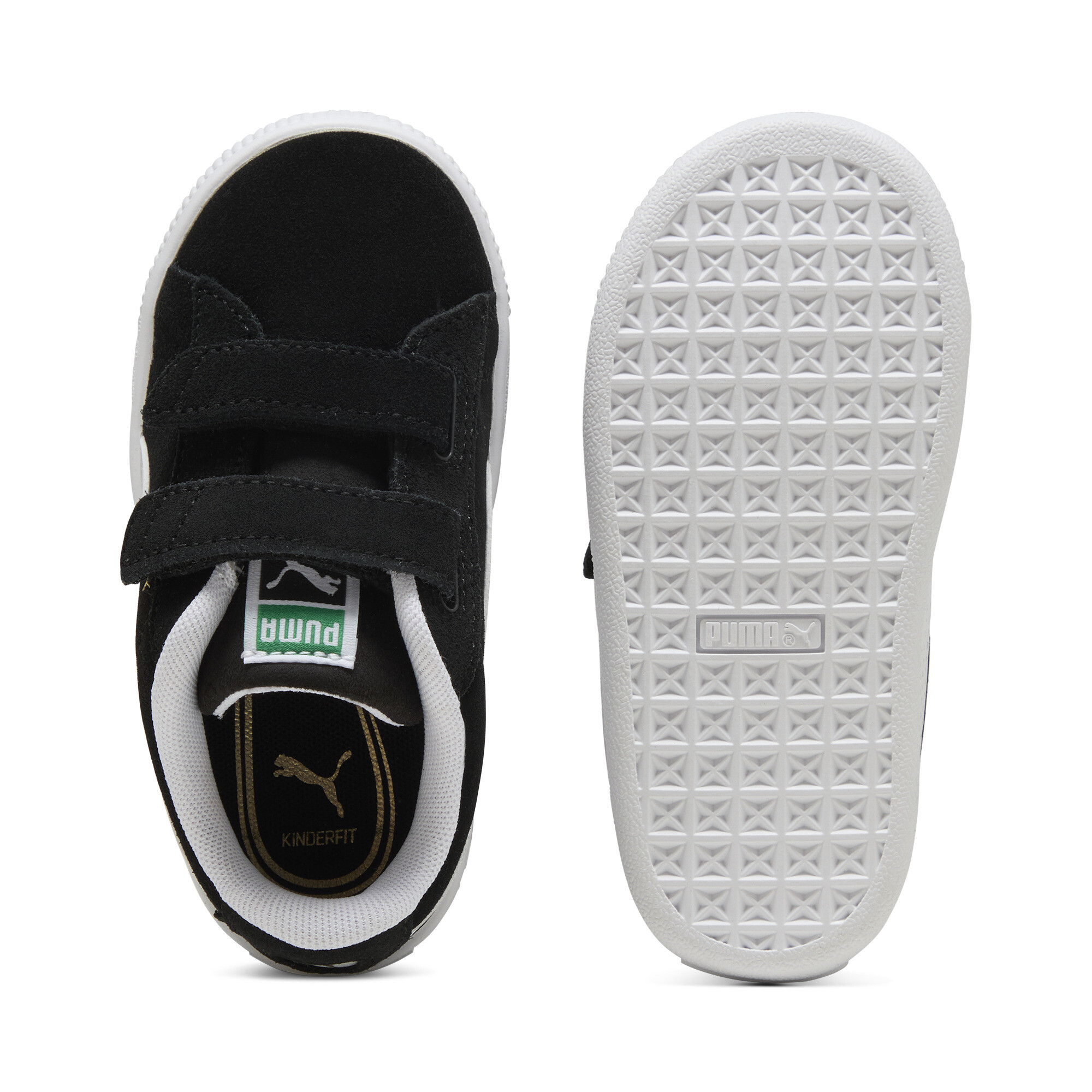 PUMA Suède Classic sneakers, Zwart/Wit, Maat 23 thumbnail 4