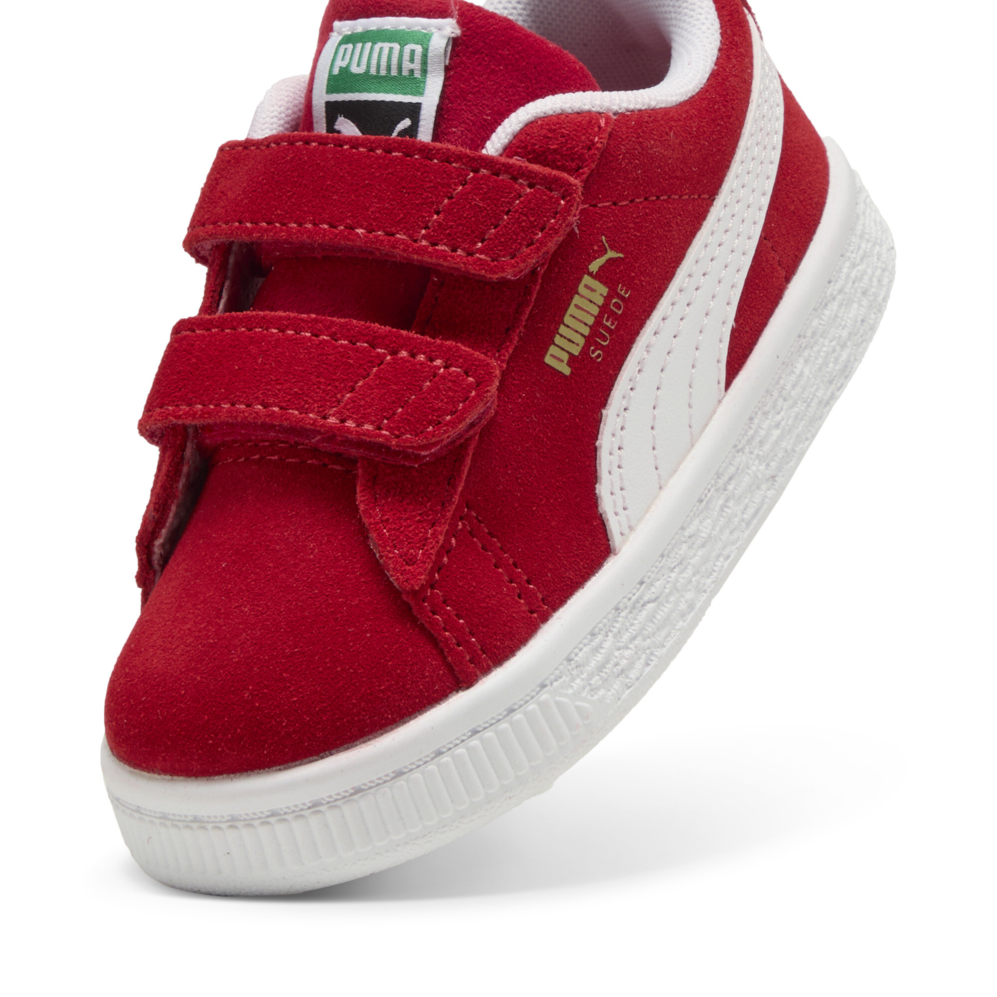 PUMA SuÃ¨de Classic sneakers, Rood/Wit