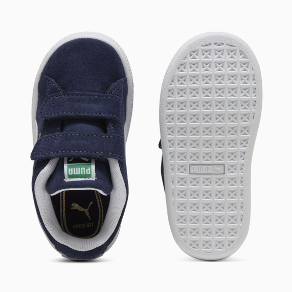 Suede Classic Sneakers Toddler, PUMA Navy-PUMA White, large-MEX