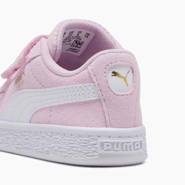 Zapatillas Suede Classic para infantes, Pink Lady-PUMA White, large-ARG
