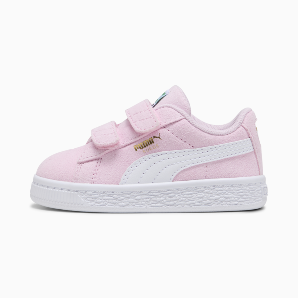 Zapatillas Suede Classic para infantes, Pink Lady-PUMA White, large-ARG