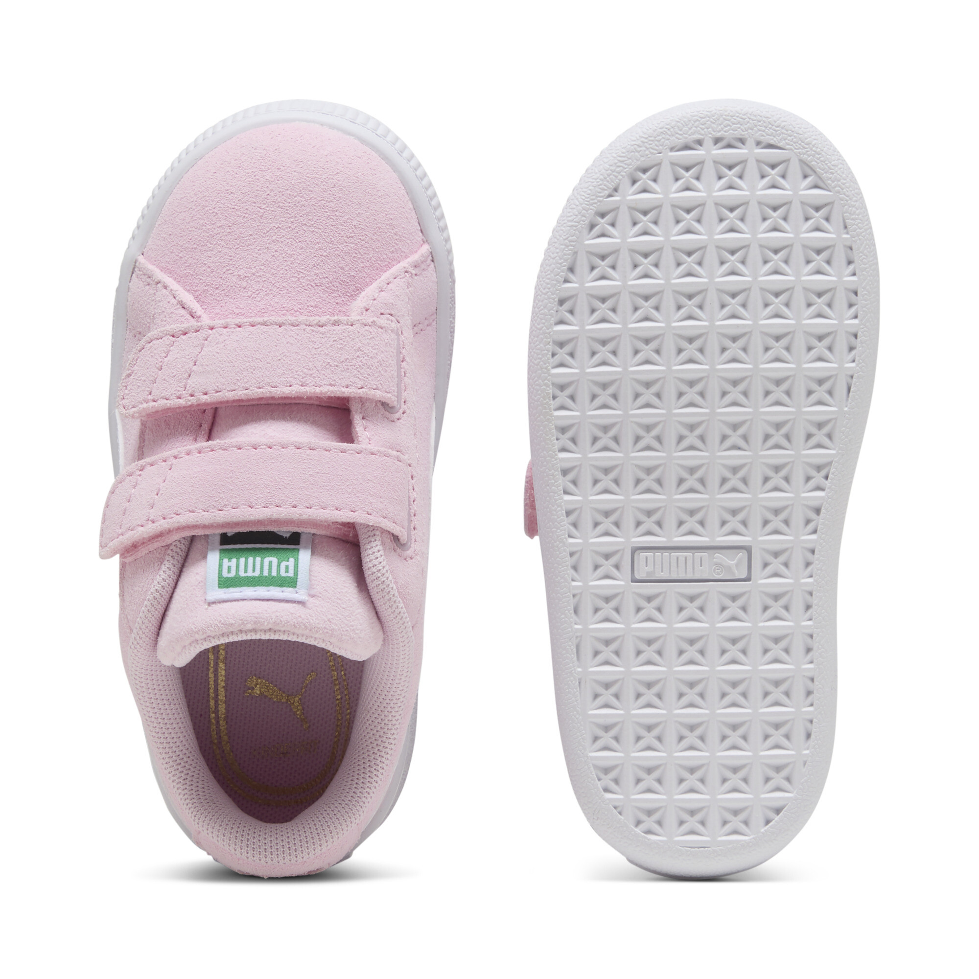 PUMA Suède Classic sneakers, Roze/Wit, Maat 27 thumbnail 4