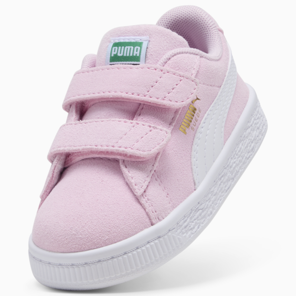 Zapatillas Suede Classic para infantes, Pink Lady-PUMA White, large-ARG