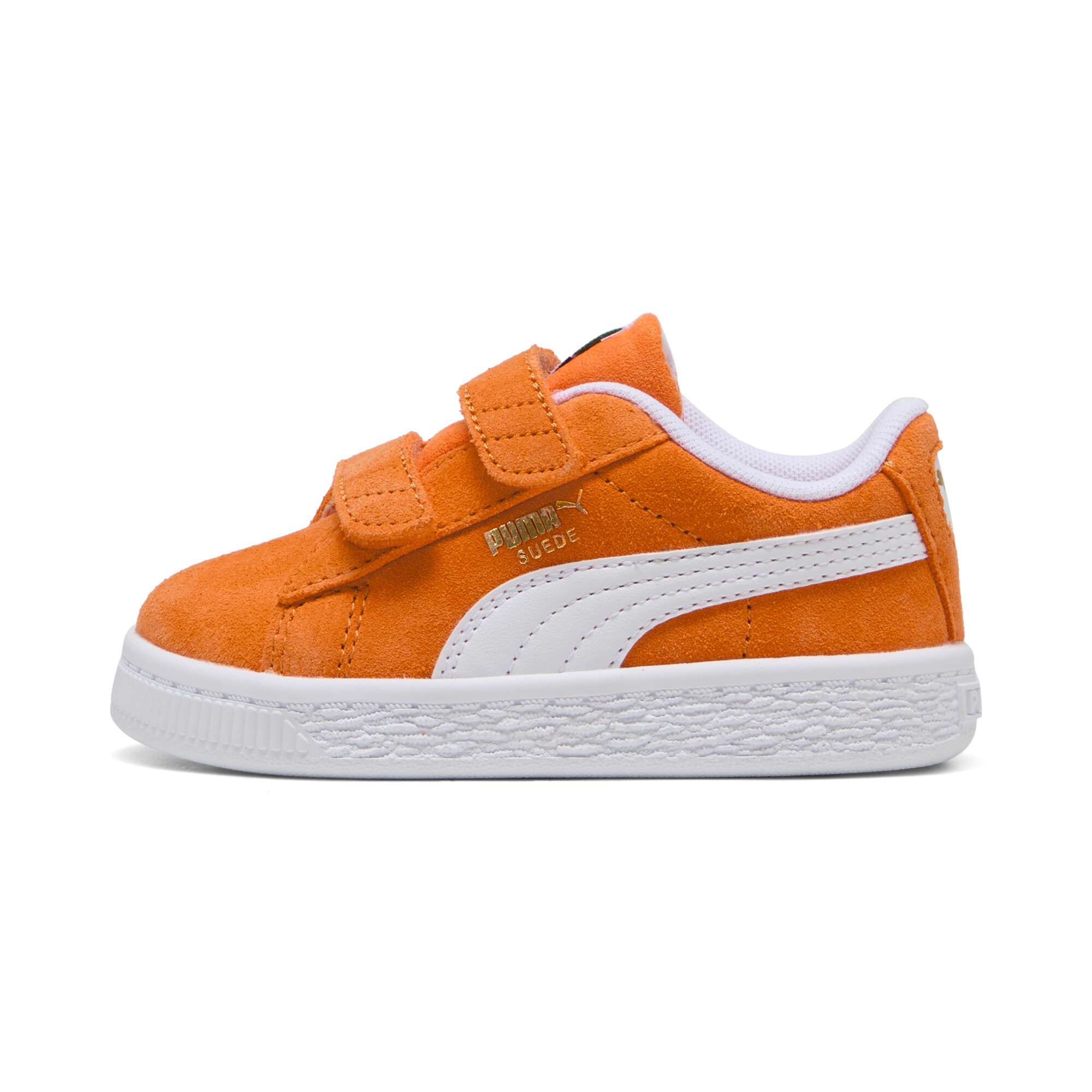 PUMA Suede Classic Toddlers' Easy On Sneakers in Orange, Size 10