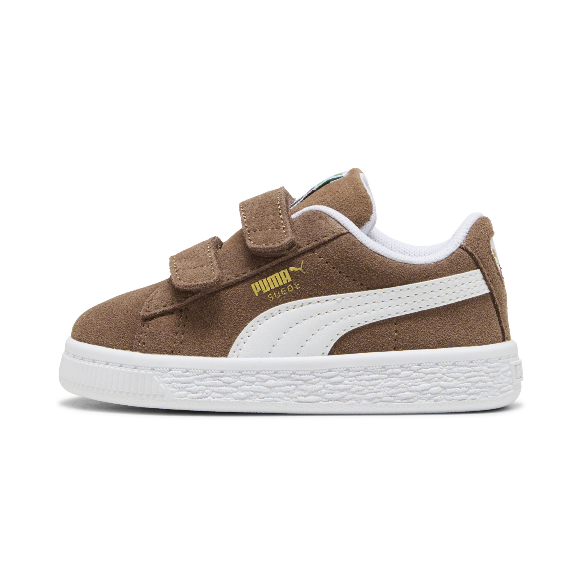 PUMA Suede Classic Toddlers' Easy On Sneakers in Brown, Size 9