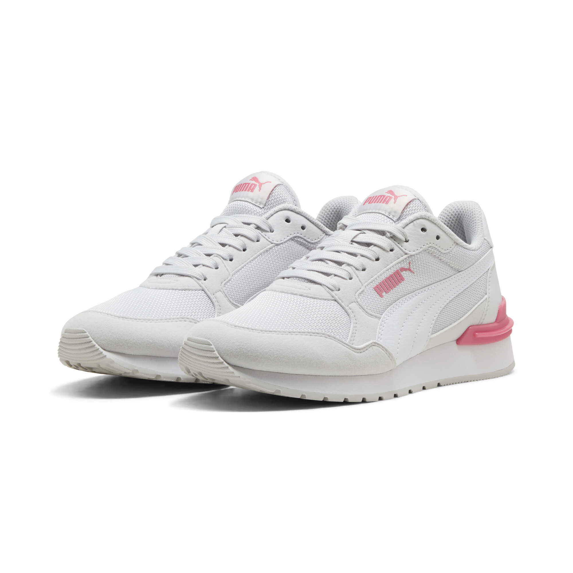 PUMA ST Runner v4 mesh sneakers, Roze/Grijs/Wit, Maat 38 thumbnail 6