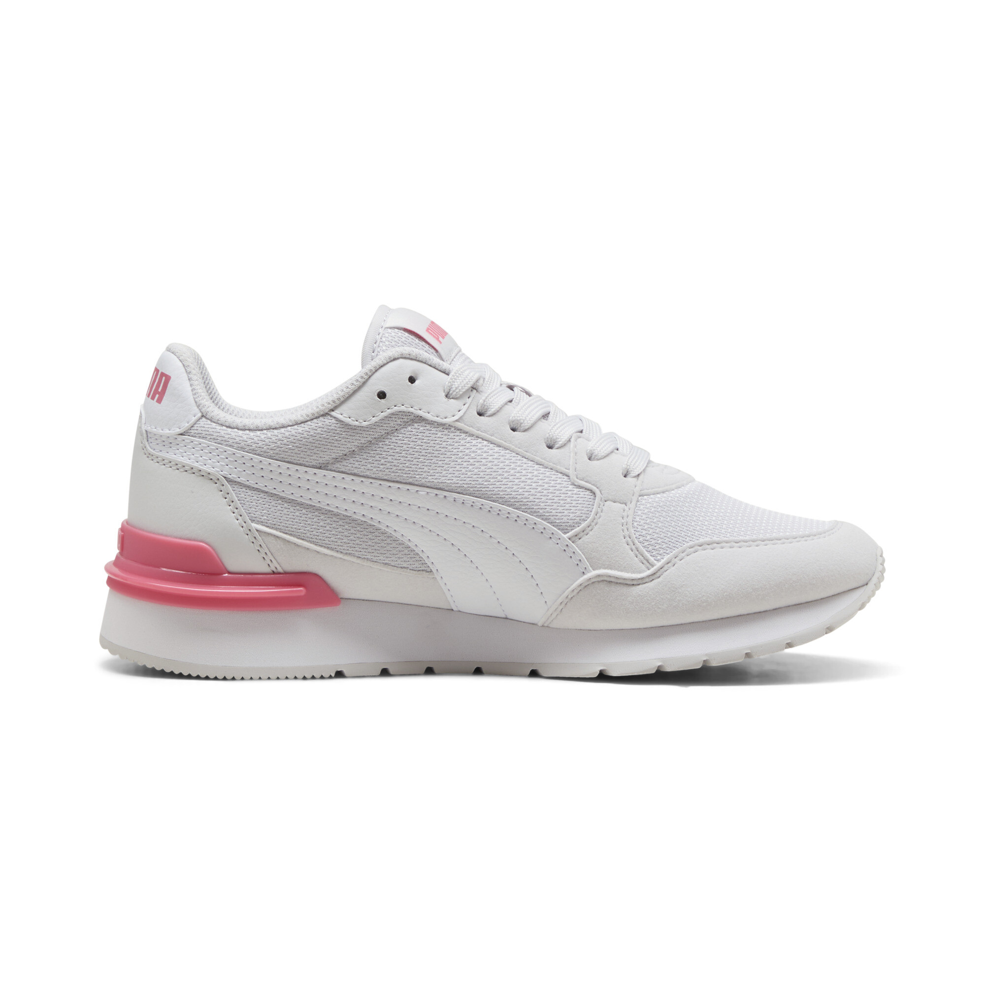 PUMA ST Runner v4 mesh sneakers, Roze/Grijs/Wit, Maat 38 thumbnail 3