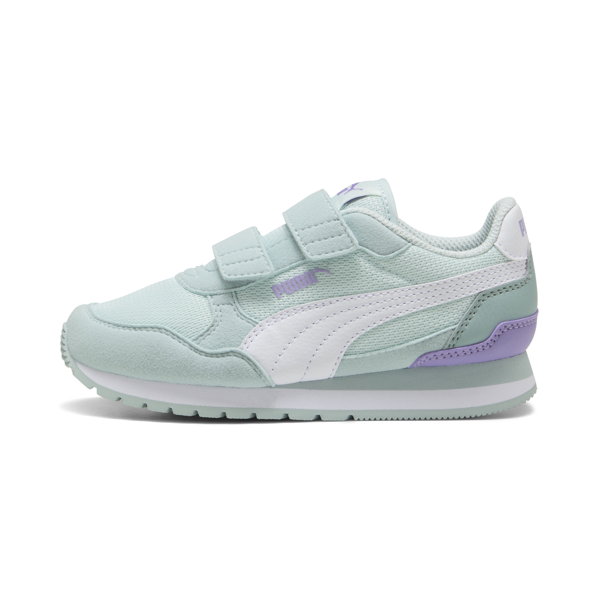 Puma Kids' St Runner V4 Mesh Sneaker In Blue