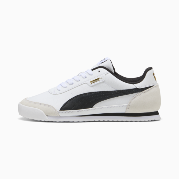 Zapatillas Puma Turino II, PUMA White-PUMA Black-Vapor Gray-PUMA Gold, large-ARG