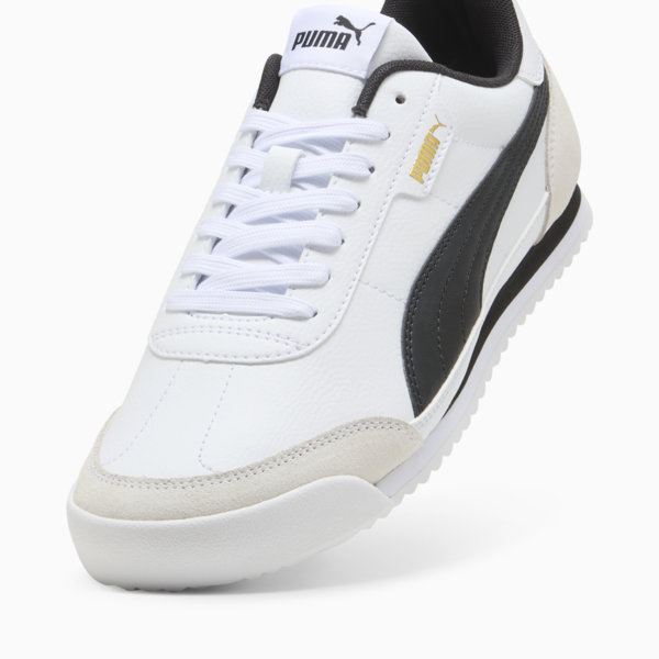Zapatillas Puma Turino II, PUMA White-PUMA Black-Vapor Gray-PUMA Gold, large-ARG
