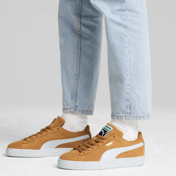 Zapatillas Suede Classic ADP, Caramel Latte-PUMA White, large-ARG